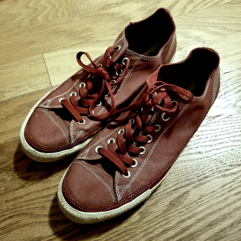 Converse All Star in Rusted Red